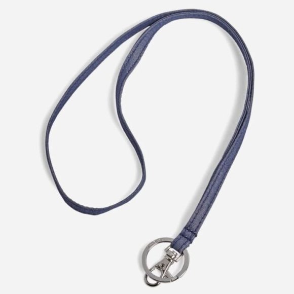 Vera Bradley Accessories Vera Bradley Lanyard Moonlight Navy Solid